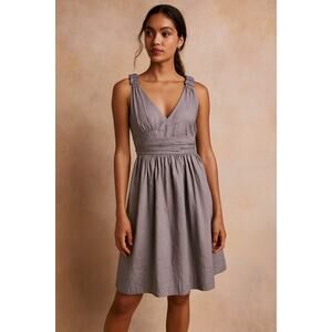 Anthropologie BHLDN Hitherto Beribboned Midi Dress